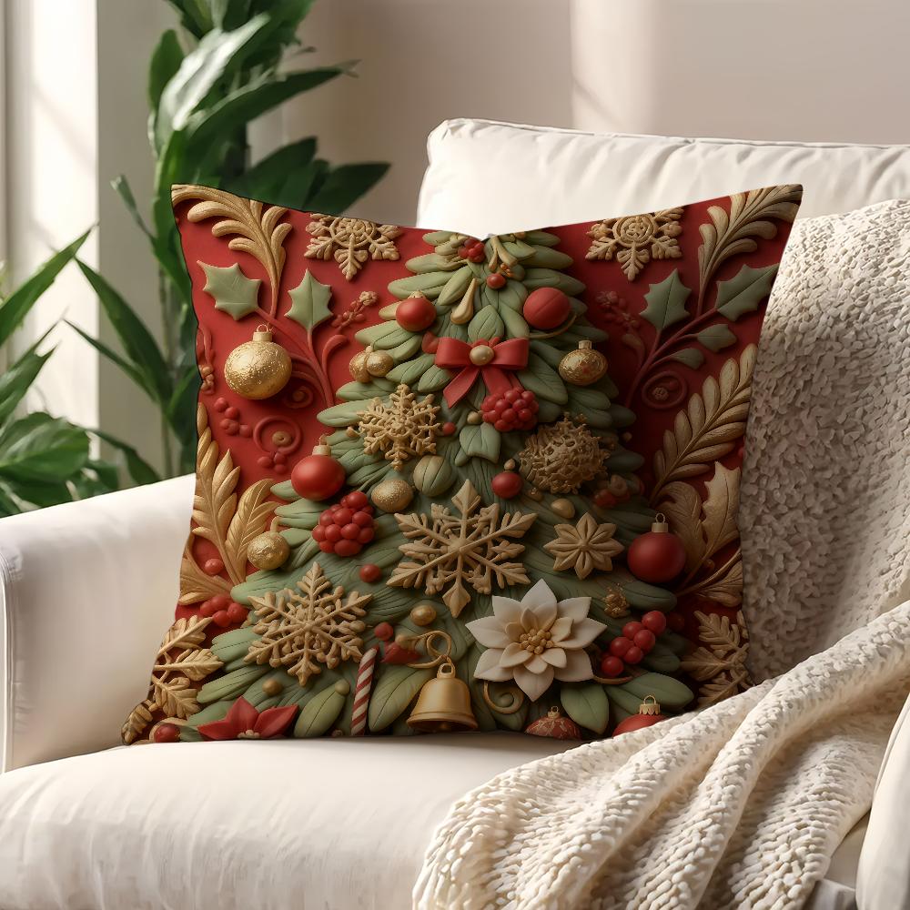 Santa Claus reindeer snowman ww cushion cover Best Home Office Coffee Pillow Sofa Printing Decoration Room Shop Car Nordic Hit