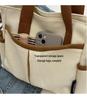 Women's Original Literary Crossbody Canvas Shoulder Bag - Thickened, Casual, Portable Tote for Student Commute