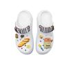 Crocs Crush Clog EVA Jinling Chaochuang Sweet and Cute Fresh Casual Hole Shoes Unisex White