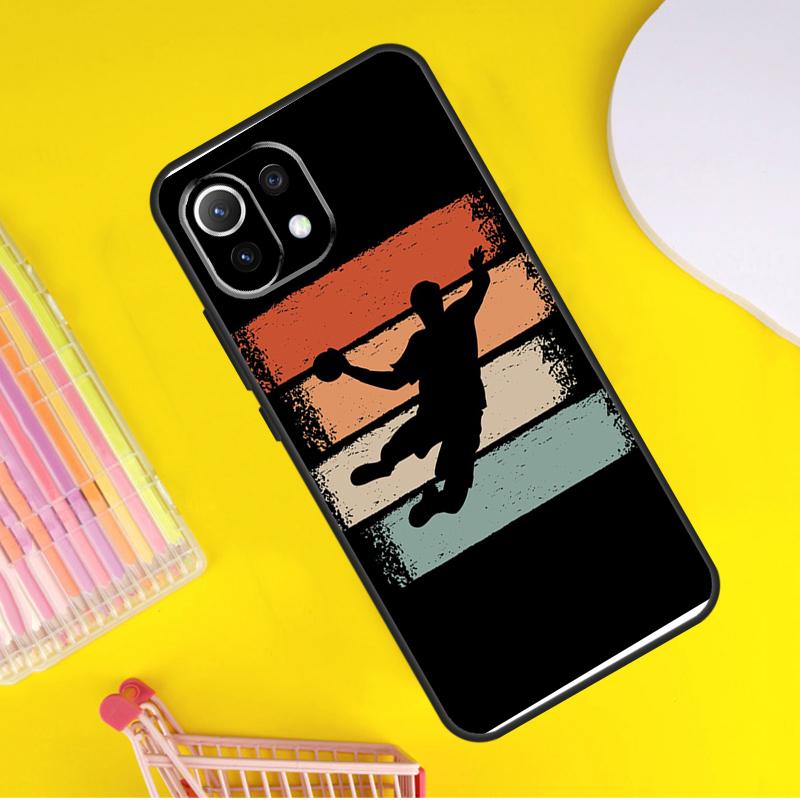 Stylish Playing Handball Cover For Xiaomi 14T Pro 11T 12T 13T 13 14 Ultra POCO X7 Pro X3 X5 F3 F5 F6 M6 X6 Pro Case
