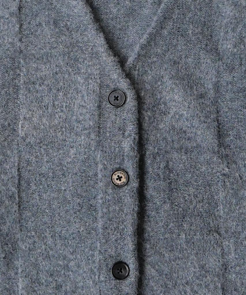 Slowacid Textured Block Cardigan [Gray]