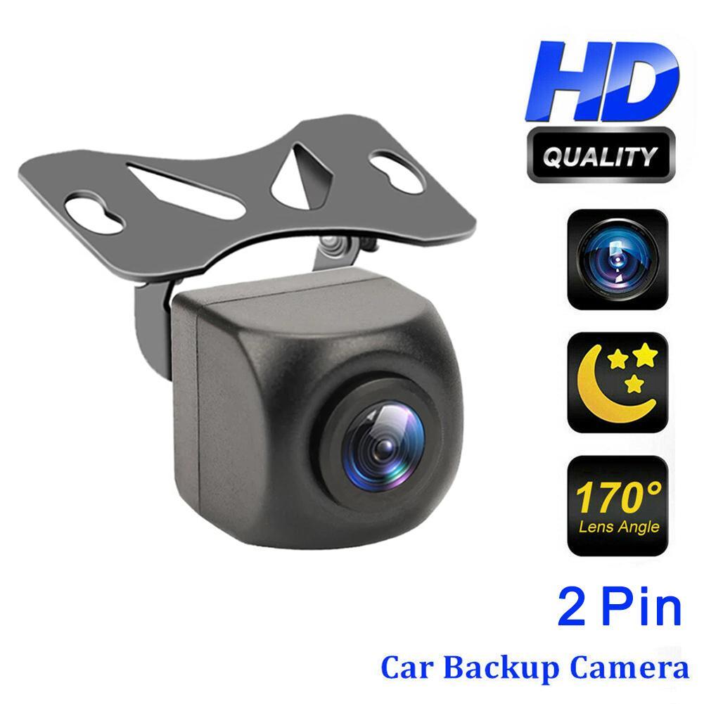 1080p HD mașina spate vedere cameră 2-pin impermeabil Night Vision Fish Eye lentilă 170 grade Park inversă cameră pentru SUV auto accesoriu