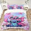 Lilo Stitch Fantasy Print 3Pcs Bedding Setduvet Cover With 2 Bedropillowcase Home Birthday Gift