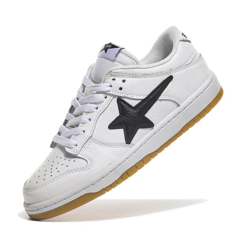 

Лидер продаж: летние кроссовки, повседневная обувь, спортивная обувь с черно-белой пандой, женская обувь с пятиконечной звездой 36