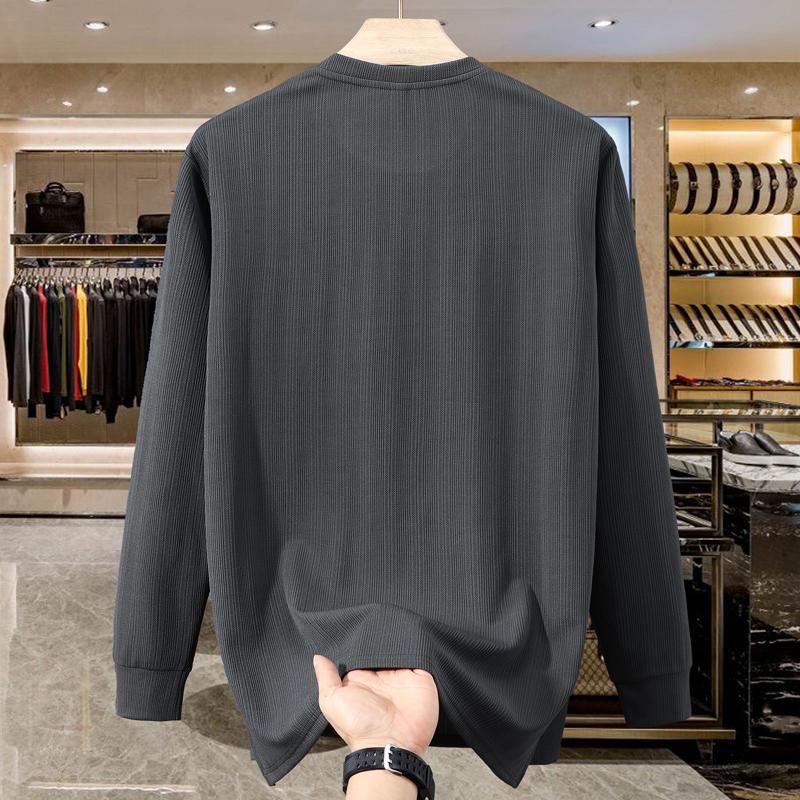 Übergröße 5XL-13XL Herbst Oversize Sweatshirts für Herren Lässiges Langarm-Oberteil Herrenbekleidung