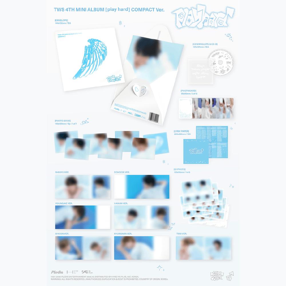 Pre-order TWS 4th Mini Album play hard Compact ver. & SHOP POB