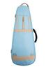 [KIWAYA] KLC-ConSB Concert Size Ukulele Light Case (Long Neck Compatible, Durable and Lightweight, with Retractable Shoulder Strap) Sky Blue