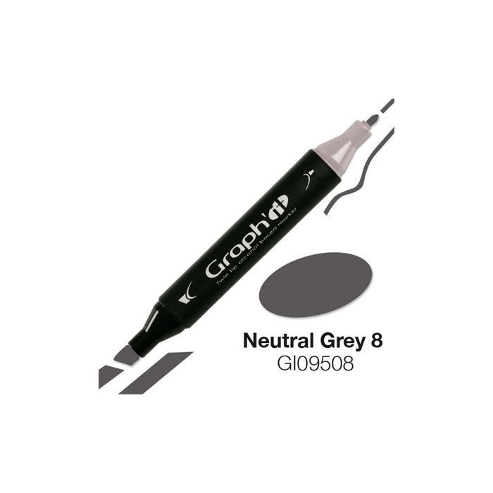 Marqueur à l'alcool Graph'it 9508 Neutral Grey 8