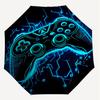 1PC Controller Gamepad Umbrella-8-Rib Reinforced, Automatic Open, Lightweight & Durable, Fashion Accessory for Outdoor, J0363