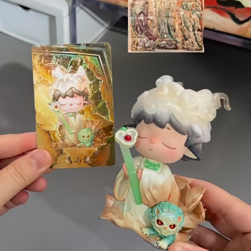 In Stock Latest Chinese Style Mimi Series   Cute Trendy Handmade Figurine Desktop Ornament Toys Birthday Gifts