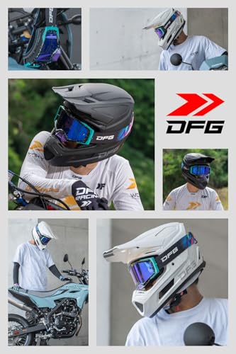 Dirt Freak DFG Blitz Goggles, BPM Trip Multi, REVO Blue Mirror, VLT44%, Anti-Fog, Outrigger Frame, D8969
