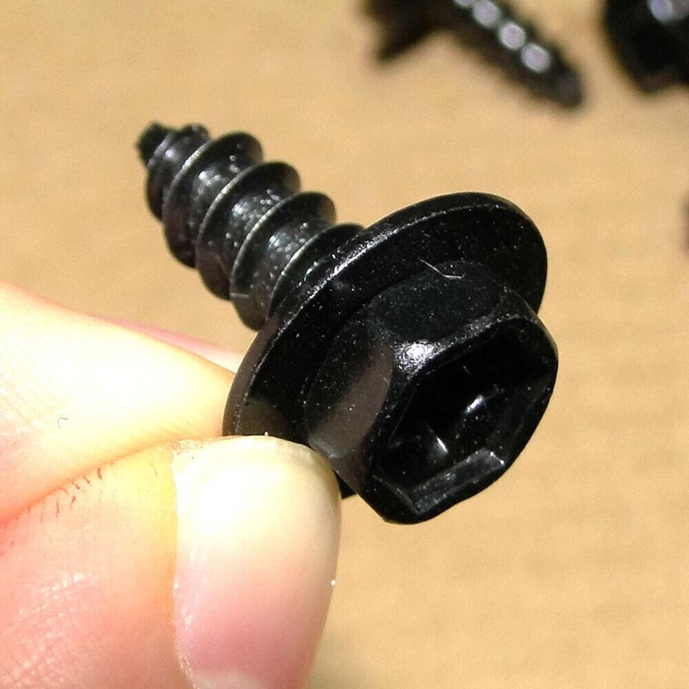 10pcs Car Bumper Cover Splash Shield Mud Guard Screw Bolt for Toyota Lexus