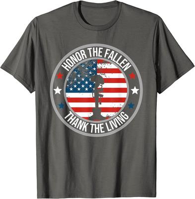 Honor The Fallen Thank The Living Memorial Veteran Unisex T-Shirt