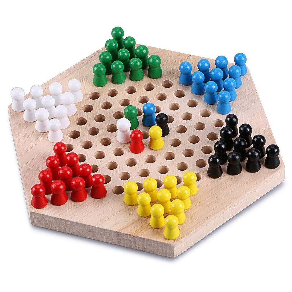 

Adults and Kids Superb Family Office Game | Picnic Toys 3+ Years (Hexagon) (Small Checkers)