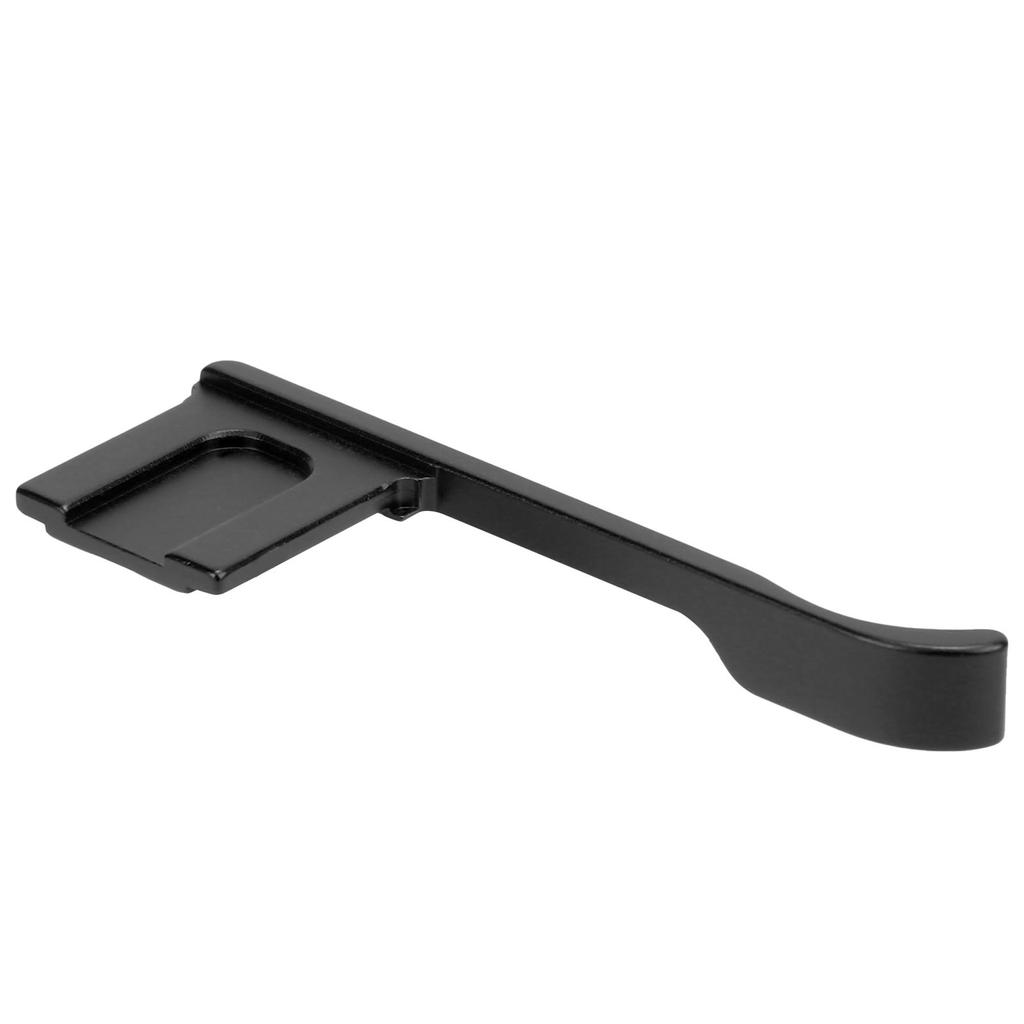 Camera Hot Shoe Thumbs Grips Aluminum Alloy Thumbs Rest Handle for Ricoh GR2Fujifilm X70Black
