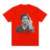 TV Play Dexter Morgan Middle Finger Graphic T-shirts Men Women Clothing Casual Cotton Loose Short Sleeve Male T Shirt