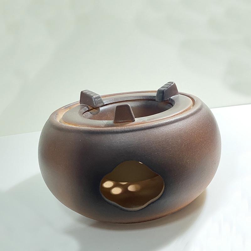 Volcanic Stone Electric Teapot Stove Set for Indoor Cooking and Gifting