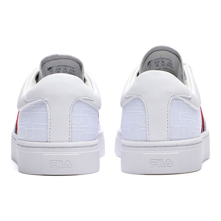 FILA 1911 Leather Vintage Low-Top Sneakers Women sneakers FILA-White F12W226204FWT