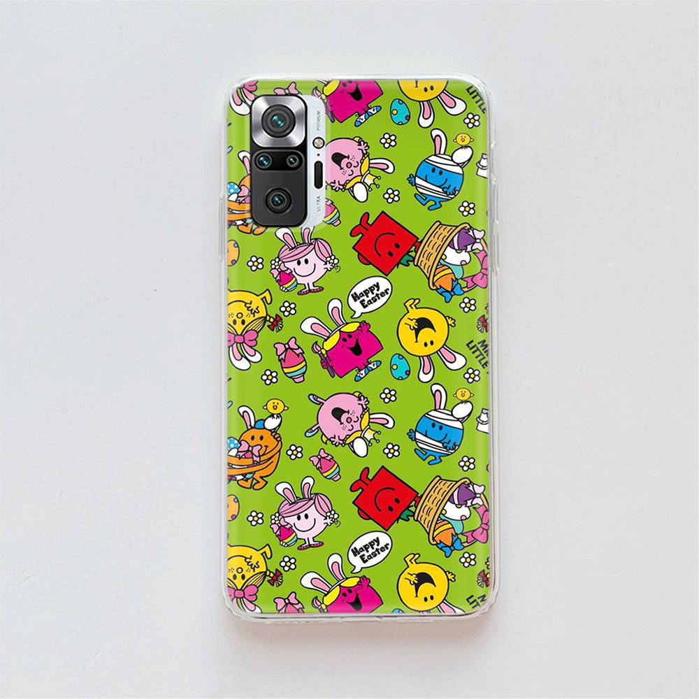 

Прозрачный чехол для Samsung A04 A14 A23 A34 A54 M23 M33 M52 M53 Realme Narzo 50 50I 50a Prime C35 C55 C30S 10 9 Pro H-6 Mr Men Little Miss VIVO Y51A 2021 арлекин