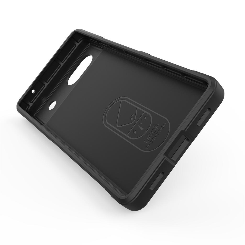 For Google Pixel 7a TPU Phone Case Rugged Back Anti-Slip Cover