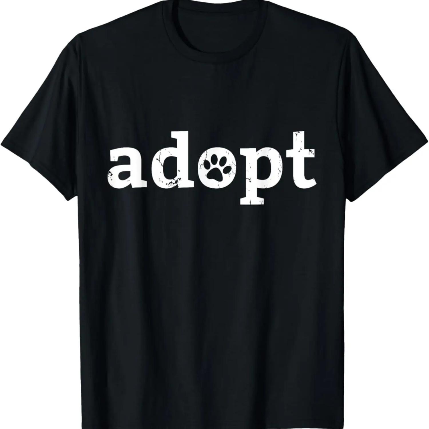 

Dont Shop Adopt Save Life Tshirt Rescue Animals Love T-Shirt XXXXXL чорний