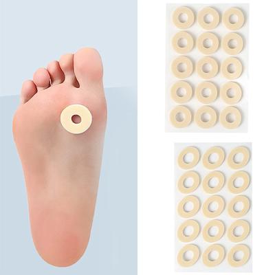 Almohadillas Blandas para Callos Ovaladas Almohadillas para Callos Adhesivas Autoadhesivas Almohadillas para el Cuidado de los Pies Protectores para Callos para Pies