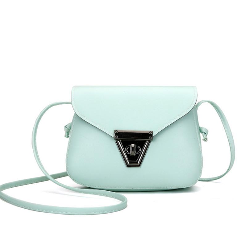 Stylish And Versatile 2018 Women's Pu Leather Messenger Shoulder Bag In 10 Colors