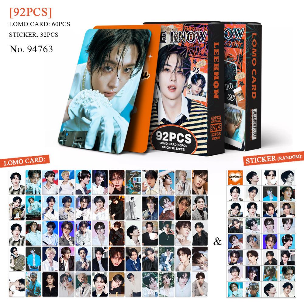 92 Small Cards Boy Group Album THIS&THAT Photo Cards Single Member Support Cards LOMO Fan Collection Gift Cards