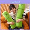 Panda Bamboo Long Pillow  Soft Plush Toy For Girls Bed  Stuffed Animal Doll