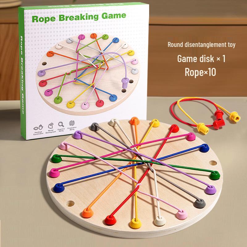 Wei Wei Educational Octagonal Rope Untangling Game for Kids – Enhances Logic & Interactive Play