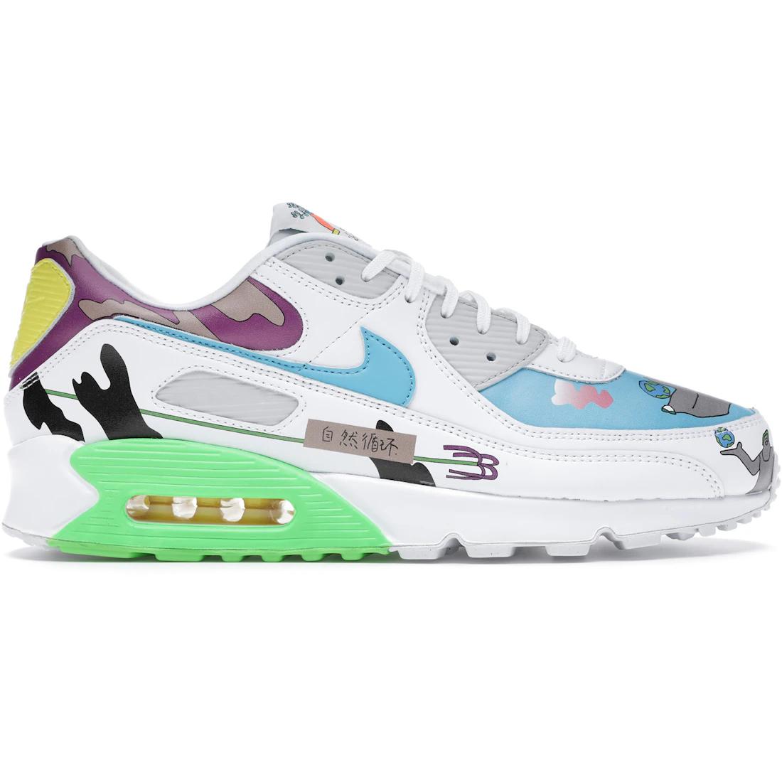 

Кросівки Nike Air Max 90 Flyleather Ruohan Wang(CZ3992-900) 36.5