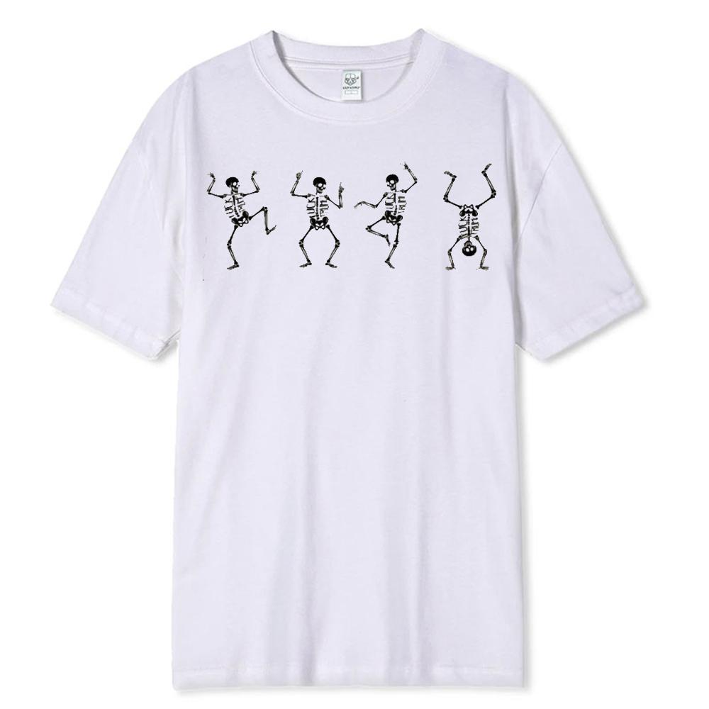 Halloween Skeleton Candy Design Sublimation Ready Spooky Season TShirt Decal Mug Heat Transfer Costume Breathable Casual Top