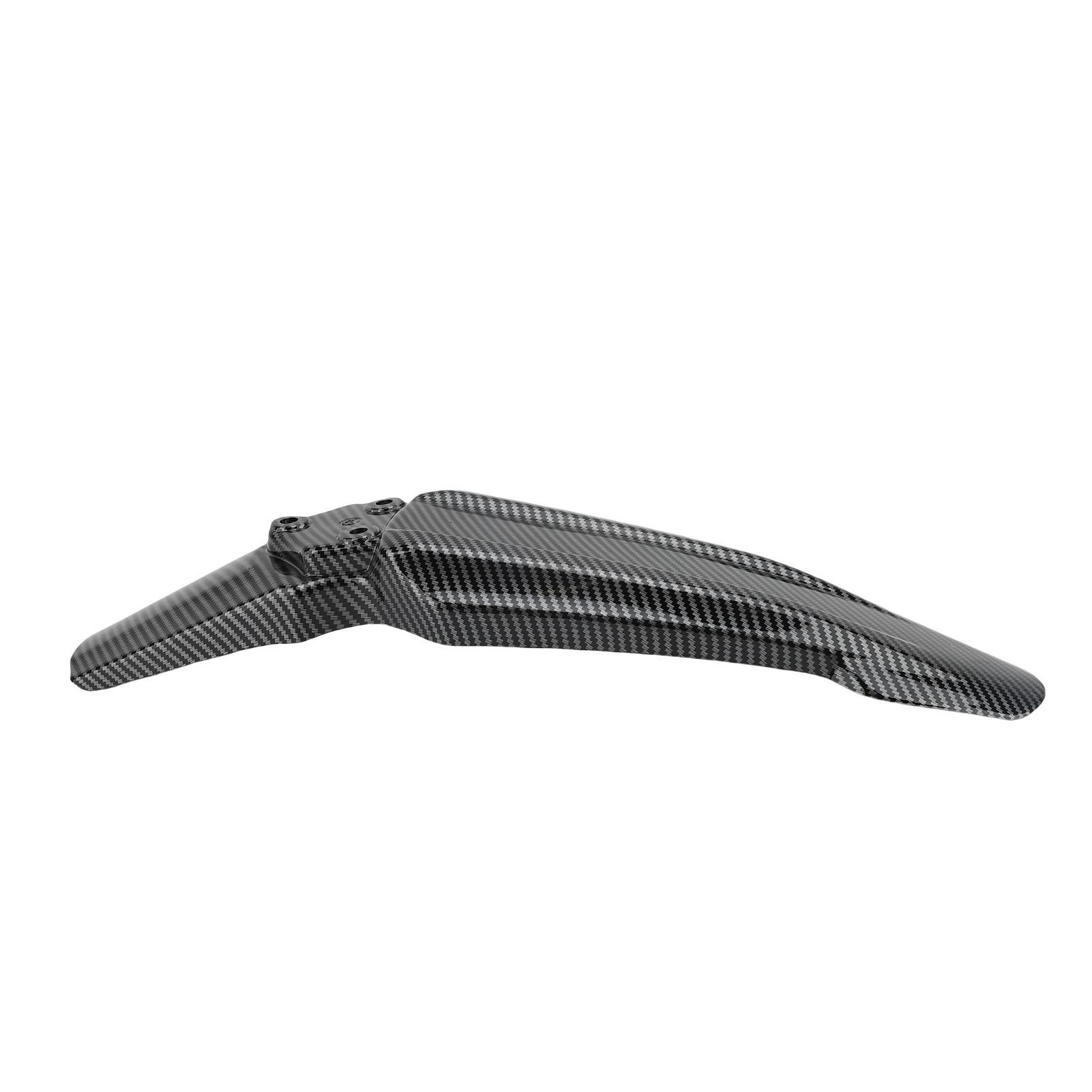 

Motorcycle Front Wheel Mud Guard Carbon Fiber Pattern Protective Splash Proof Replacement for Sur Ron Off Road Electric