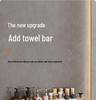 Punch-Free Wall-Mounted Bathroom & Toilet Storage Shelf