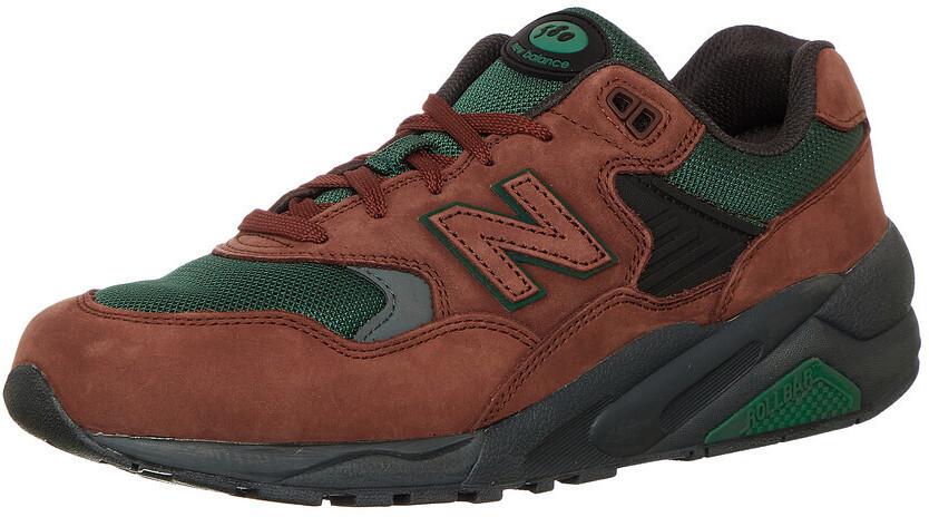 Кроссовки New Balance 580 mahogany/nightwatch green/blacktop