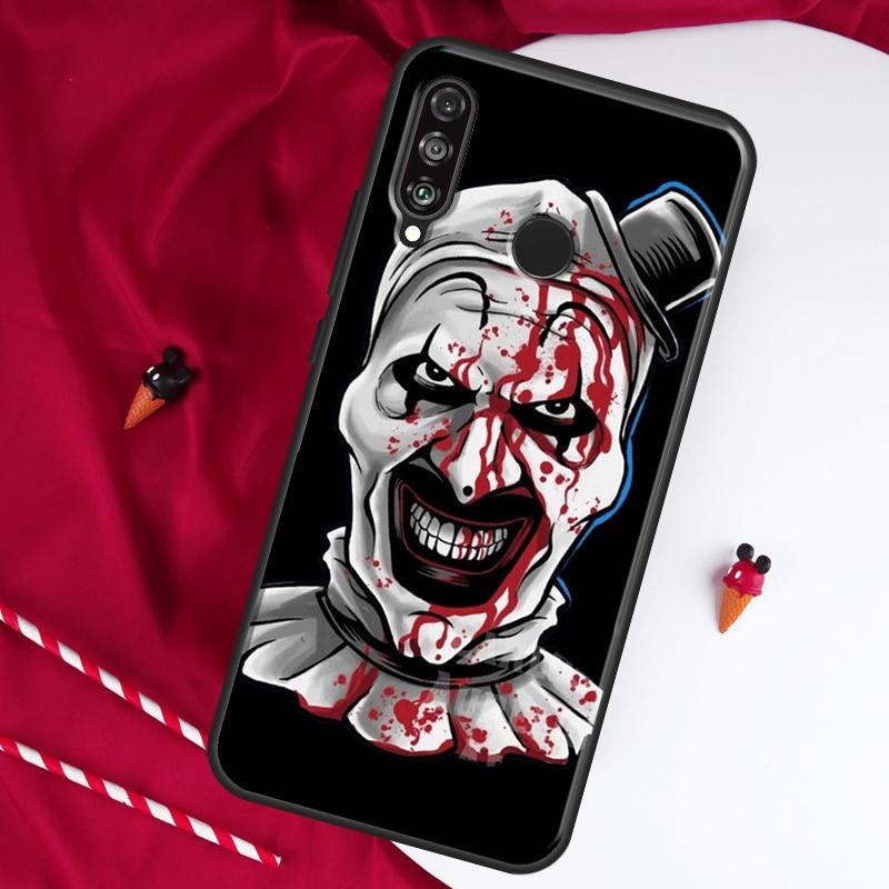Horror Movie Terrifier For Huawei Nova 9 SE 10 5T Y90 Y70 Y60 Y61 Y91 Y72 12i 12s 11i P60 Pro P20 P30 P40 Lite Case