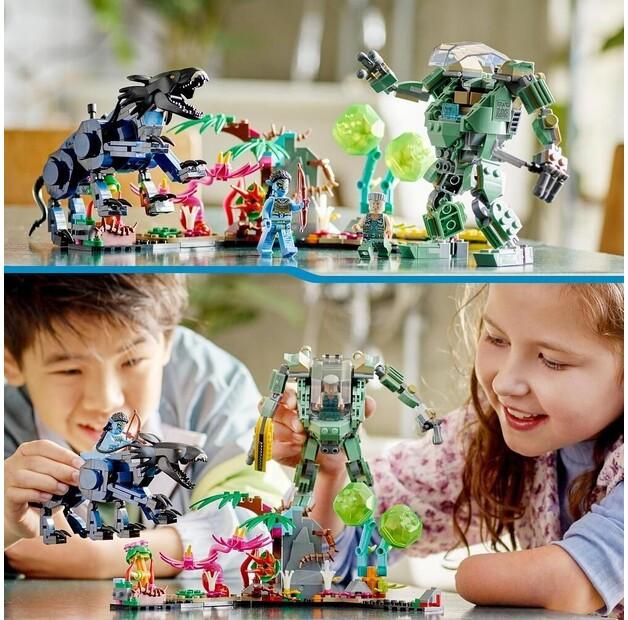 LEGO Avatar 75571 Neytiri and Thanator Vs Quaritch In PZM Suit