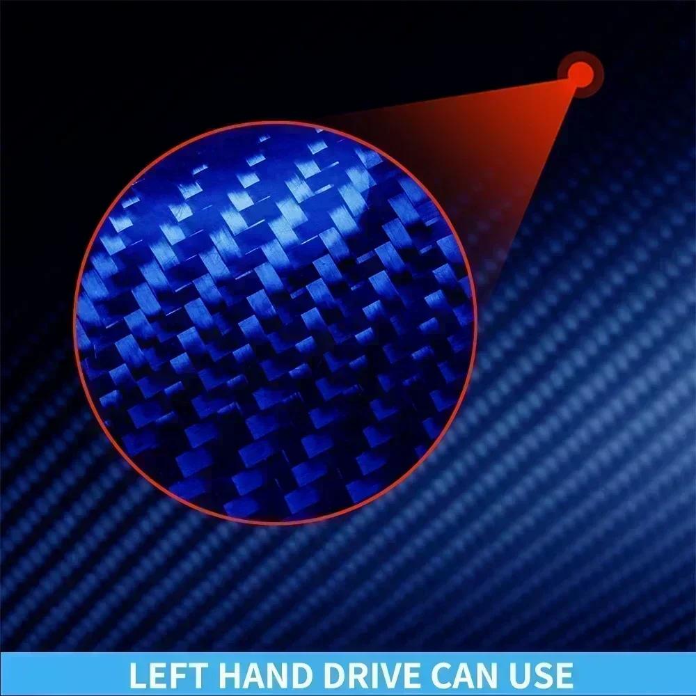 Carbon Fiber Car Accessories Front Hood Switch Decorative Panel Modified Interior Trim Cover Sticker For Lexus GS 350 2012-