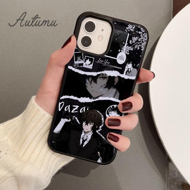 Bungou Stray Dogs Etui na telefon dla iPhone 11 12 13 14 Pro Max mini X XR XS SE 2020 6S 7 8 Plus Samsung Galaxy S21 S22 Pokrowiec skorupa