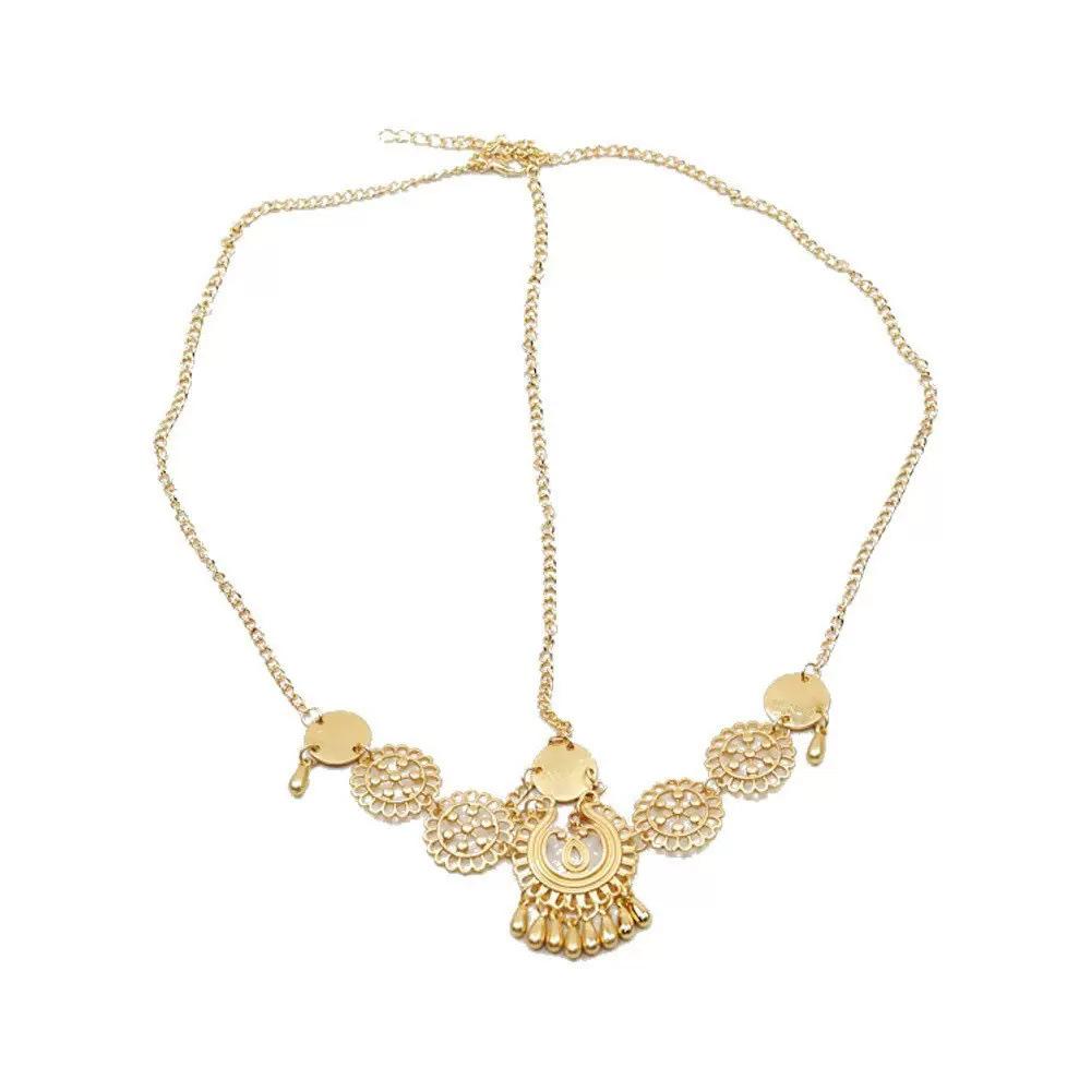 

Ретро этнический стиль лоб цепь серьги аксессуары Египет Дубай тибетский экзотический стиль пустыня путешествия голова украшения кулон бровь