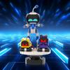 356PCS MOC Astro Bot Scene Building Blocks Astronomy Universe Adventure Game Rescue Treasure Hunt Robot Bricks Kid Toy Gift Ornament