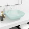 Vidaxl Frosted Glass Sink, 42X42X14 Cm