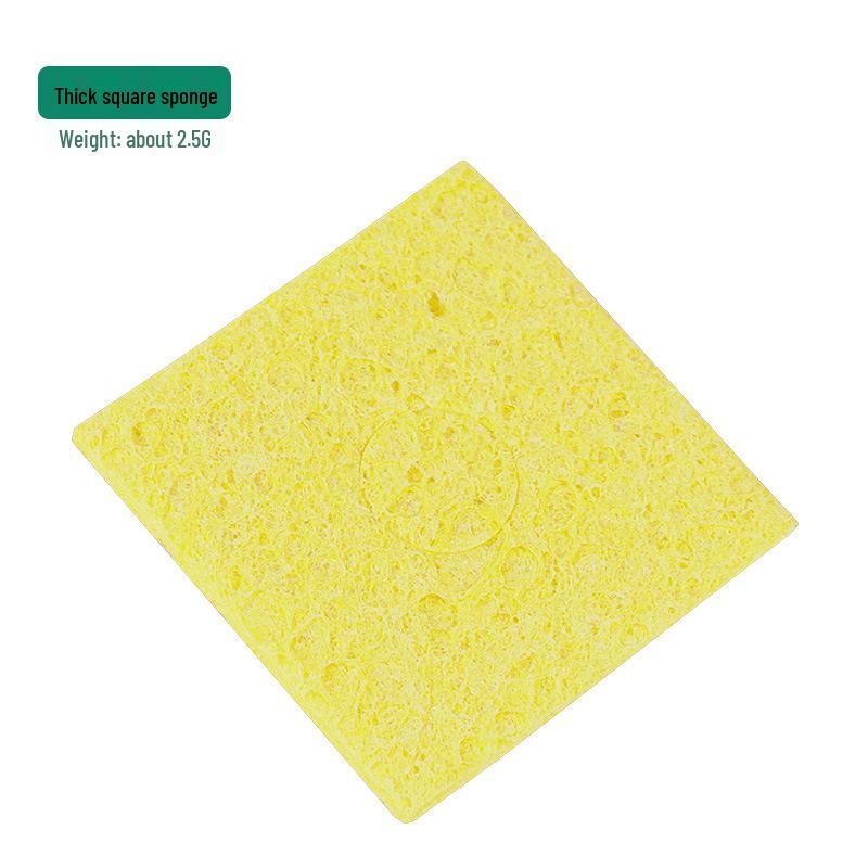 Soldering Iron Tip De-tinning High-Temperature Resistant Cleaning Sponge Pad
