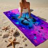 Purple Butterfly Dreams Beach Towel, Super Soft Microfiber, Gift for Her/Him, Birthday, for Pool, Beach, Travel, Home Decor Fan gifts