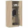 VidaXL Kleiderschrank Sonoma-Eiche 80x52x180 cm Holzwerkstoff