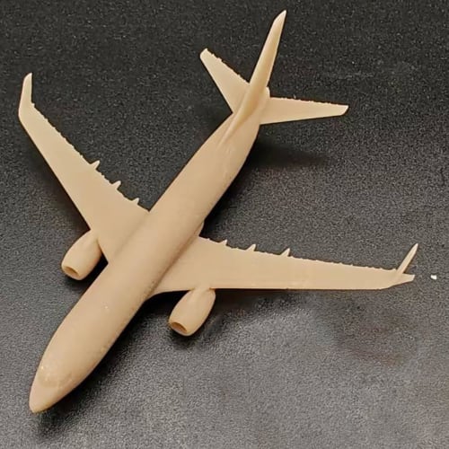 Military Model USA 737 MAX 8 Airliner with Panel Lines for Collection and Display (1/700 (56mm))