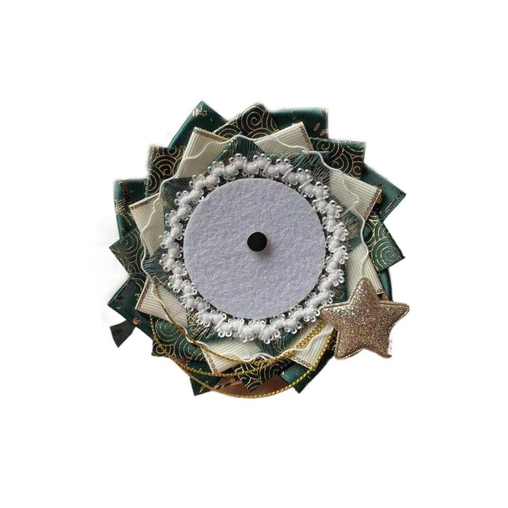 Lace Brooch Holder Itabag Decor Flower Colorful Badges Pins Tray Student Gift