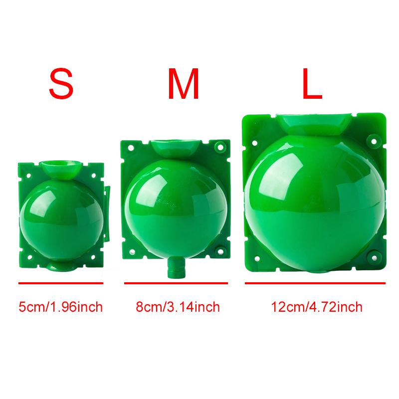 5PCS Green Plastic Rooting Grafting Box Nursery Ball Reusable High Pressure Propagation Ball Home Seeding Gardening Supplies ZYF