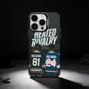 Heated R-Rivalry Ice Hockey Phone Case For iPhone 17,16,15,14,13,12,11 Plus,Pro Max,XS,Colored Silver Phone Case