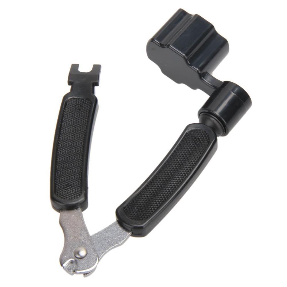 Electric Guitar Accessories 3-in-1 Guitar Tool Black Fully Enclosed Button 3 Left 3 Right